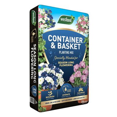 Westland Container & Basket Planting Peat Free Mix 25L - PACK (85)