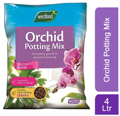 Westland Orchid Potting Mix Enriched with Seramis 4 Litre - PACK (12)