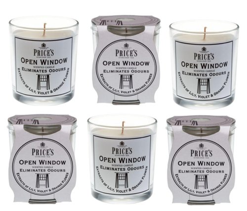 Price's Open Window Odour Eliminating Candle