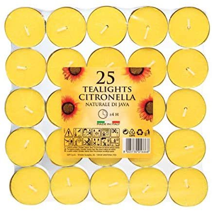 Price's Citronella Tea Lights 25's - PACK (20)