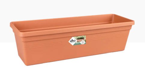 Elho Green Basics Large Trough 60cm TERRACOTTA