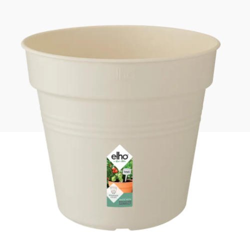 Elho Green Basics Grow Pot 13cm COTTON WHITE - PACK (20)