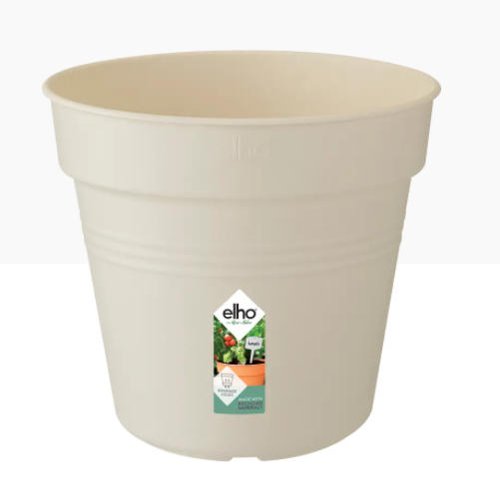 Elho Green Basics Grow Pot 13cm COTTON WHITE