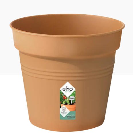 Elho Green Basics Grow Pot 19cm TERRACOTTA - PACK (20)