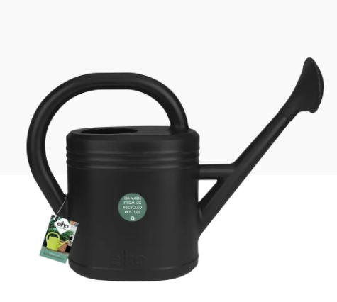 Elho Greens Basic Stylish Watering Can 10 Litre LIVING BLACK