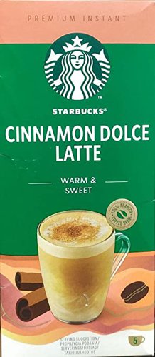 Starbucks Cinnamon Dolce Latte Instant Coffee Sachets 5x23.5g - PACK (6)