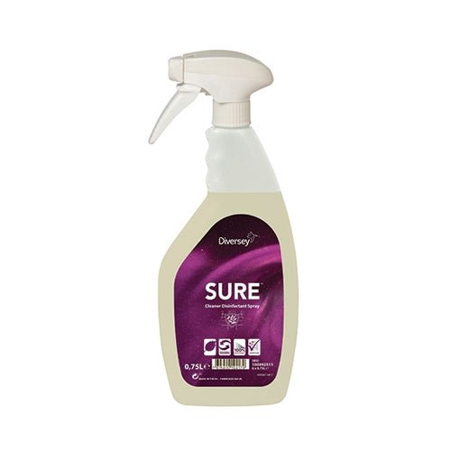 SURE By Diversey Cleaner Disinfectant Spray 750ml - PACK (6)