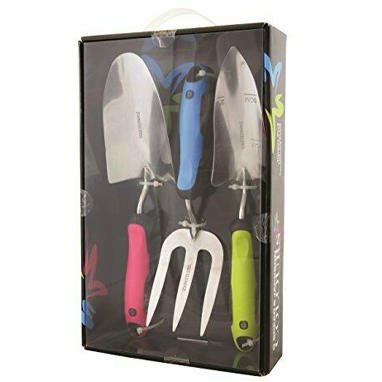 Spear & Jackson Colours S/S Hand Tool Set 3 Pack
