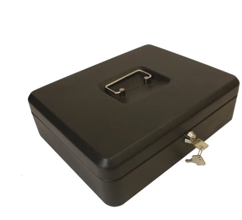 Cathedral Cash Box 10 Inch Black CBBK10