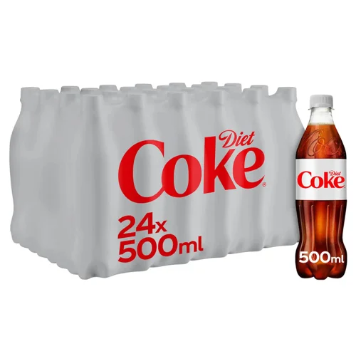 Diet Coke Bottles 24x500ml