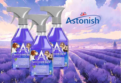 Astonish Morning Dew Pet Fresh Disinfectant 550ml - PACK (12)