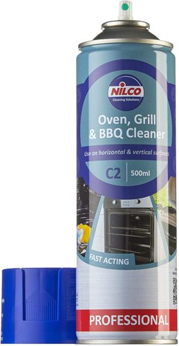 Nilco Professional Oven Cleaner Aerosol Spray 500ml - PACK (6)