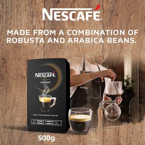 Nescafe Grande Roast & Ground Coffee 500g