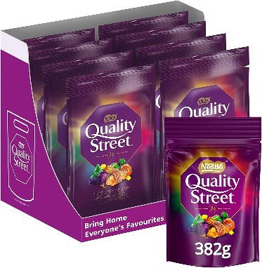 Quality Street Pouch Bag 382g - PACK (8)