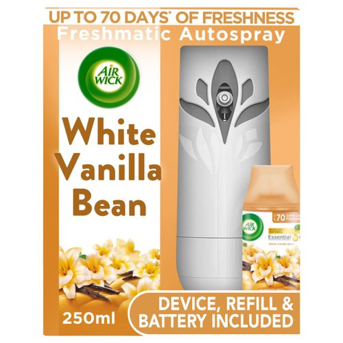 Airwick Freshmatic White Vanilla Bean Machine & Refill - PACK (4)