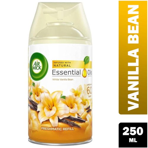 Airwick Freshmatic Vanilla Bean Refill 250ml - PACK (4)