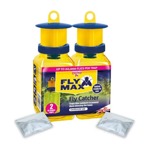 Zero In Fly Max The Buzz Fly Catcher 2's (STV336) - PACK (12)