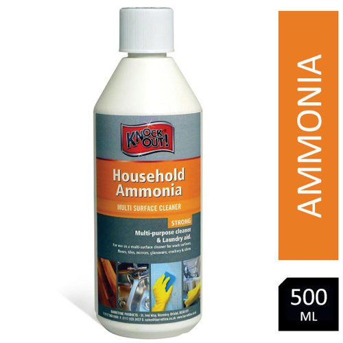 Knock Out Household Ammonia Multi Purpose 500ml  - PACK (6)