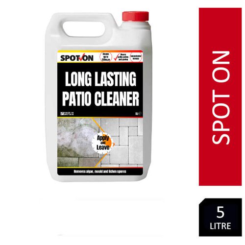 Spot On Long Lasting Patio Cleaner 5 Litre - PACK (3)