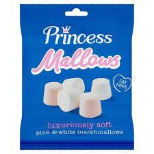 Princess Pink & White Marshmallows 150g