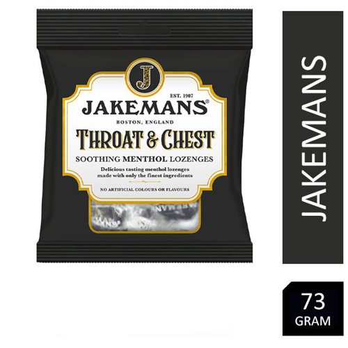 Jakemans Throat & Chest Lozenges 73g