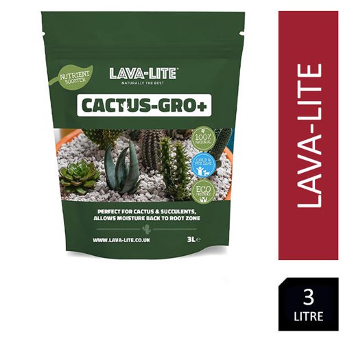Lava-Lite Cactus Gro+ 3 Litre - PACK (4)