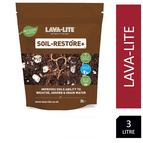 Lava-Lite Soil Restore+ 3 Litre - PACK (4)