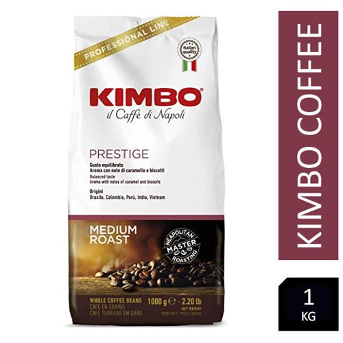 Kimbo Prestige 1kg Italian Coffee Beans - PACK (6)
