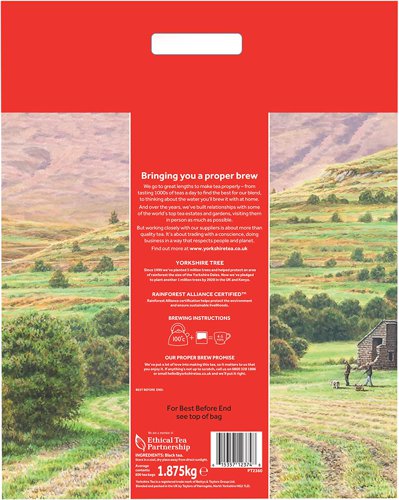 Yorkshire Tea Bags (Pack of 600) 5006 - TH12060
