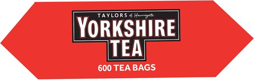 Yorkshire Tea Bags Pack 600 Hot Drinks JA2539