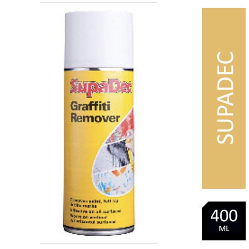SupaDec Graffiti Remover Spray 400ml - PACK (6)