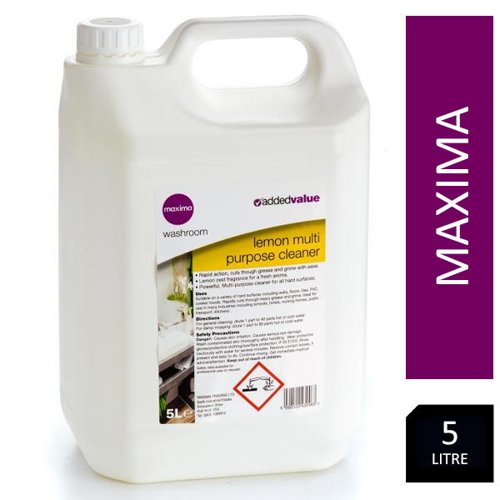 Maxima Lemon All Purpose Cleaner 5 Litre - PACK (2)