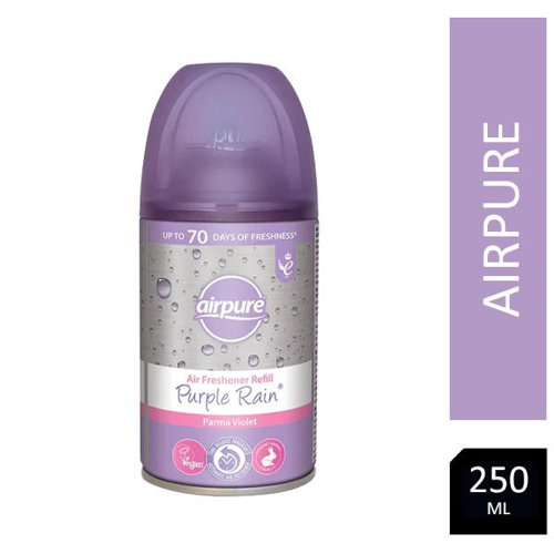 Airpure Purple Rain Freshmatic Compatible Refill 250ml - PACK (24)