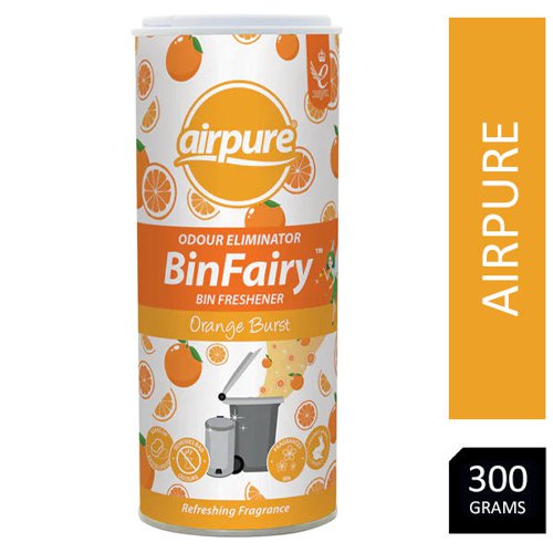 Airpure Bin Fairy Dust Bin Freshener Orange Burst - PACK (6)