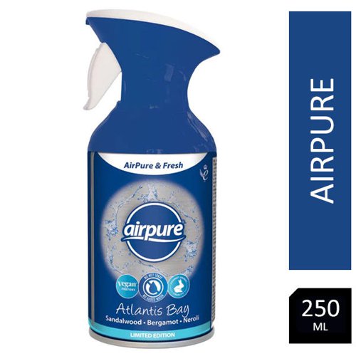 Airpure & Fresh Trigger Spray Atlantis Bay 250ml - PACK (24)