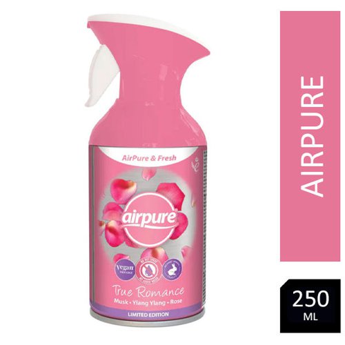 Airpure & Fresh Trigger Spray True Romance 250ml - PACK (24)