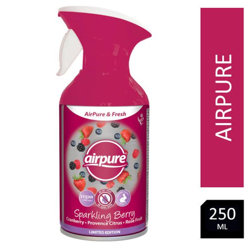 Airpure & Fresh Trigger Spray Sparkling Berry 250ml - PACK (24)