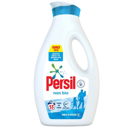 Persil Non Bio Laundry Washing Liquid 53 Washes - PACK (5)