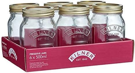 Kilner PRESERVE Jar 0.5 Litre (0025.400) - PACK (12)