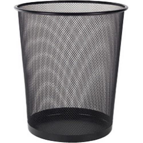 Waste Basket Mesh 14 Litre Black - PACK (10)