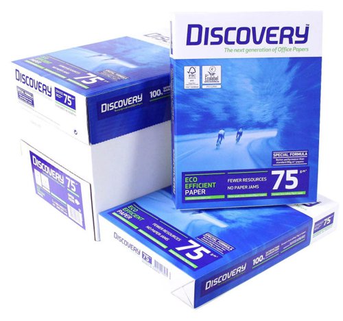 Discovery A4 75gsm White Paper (500 Sheets)