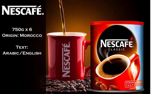 Nescafe Instant Coffee CLASSIC Granules 750g (Import) - PACK (6)