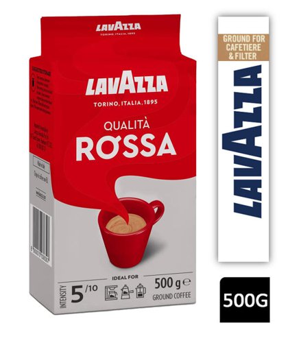 Lavazza Qualita Rossa Coffee 500g - PACK (10)