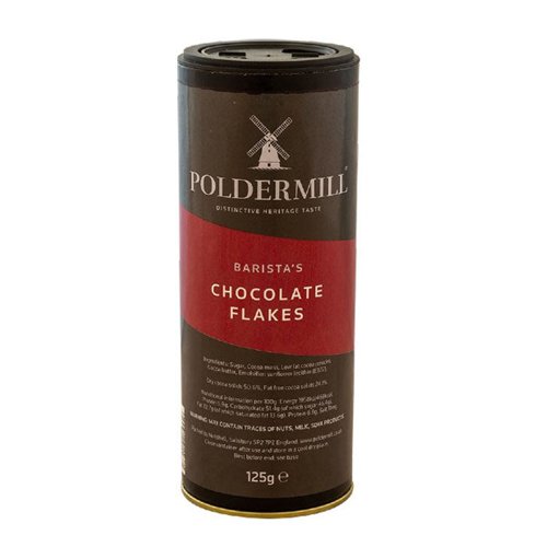 Poldermill Chocolate Flake Shaker Drums 125g - PACK (6)