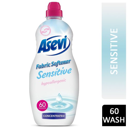 Asevi Fabric Conditioner Sensitive 1380ml 60W Concentrate - PACK (10)