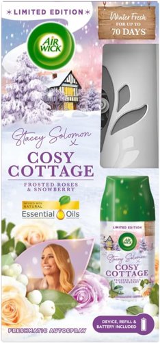 Airwick Freshmatic Kit Cosy Cottage Frosted Roses & Snowberry 250ml - PACK (4)