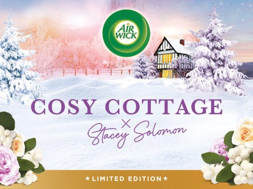 Airwick Freshmatic Kit Cosy Cottage Frosted Roses & Snowberry 250ml - PACK (4)