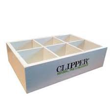 Clipper 6 Compartment Wooden Display Box