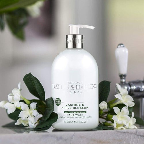 Baylis & Harding Jasmine & Apple Blossom Anti Bacterial Hand Wash 5 Litre - PACK (2)