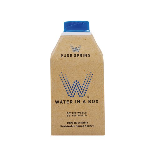 Vivid Water in a Box Pure Spring Still Water 12x500ml